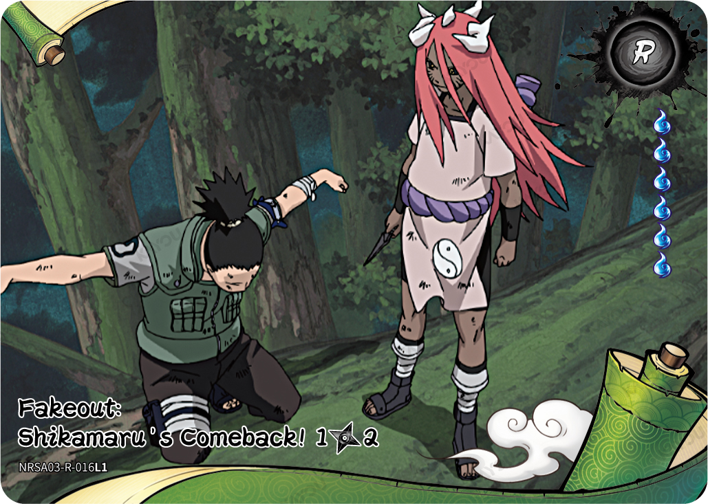 NRSA03-R-016L1 Naruto Kayou card