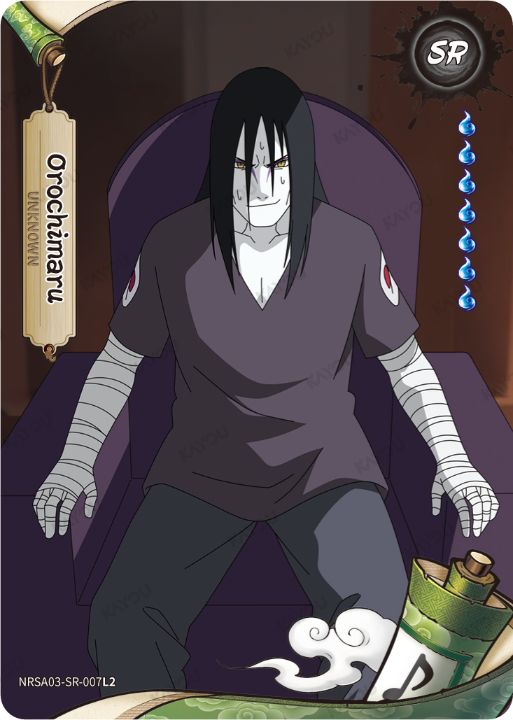 NRSA03-SR-007L2 Naruto Kayou card