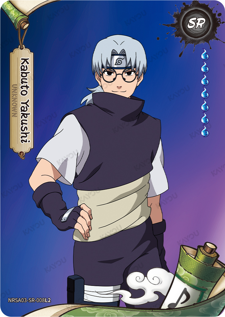 NRSA03-SR-008L2 Naruto Kayou card