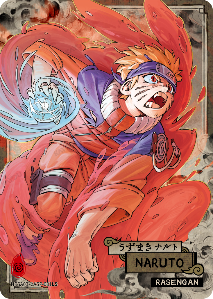 NRSA03-◇ASP-001L5 Naruto Kayou card