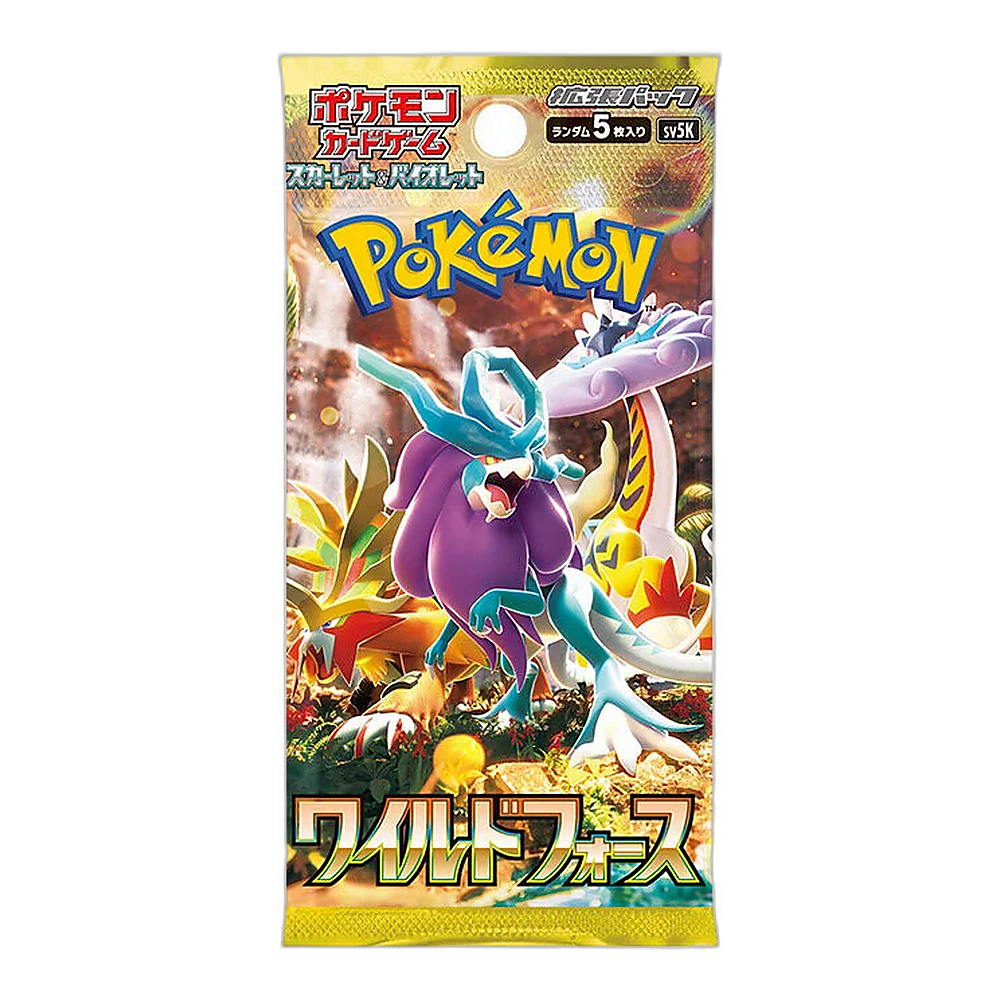 Wild Force Japanese - Booster Pack