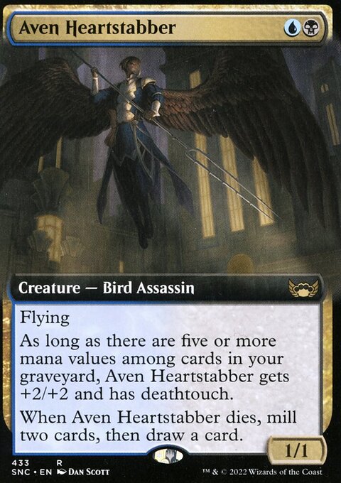 Aven Heartstabber - Streets of New Capenna #433 - Front
