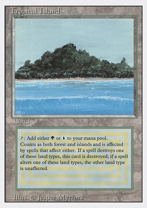 Tropical Island - Revised Edition #288 - Front
