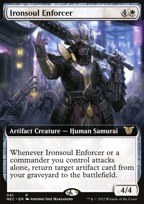 Ironsoul Enforcer - Neon Dynasty Commander #41 - Front