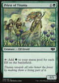 Priest of Titania - Commander 2014 #210 - Front