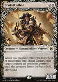 Brutal Cathar - Innistrad: Midnight Hunt #286 - Front