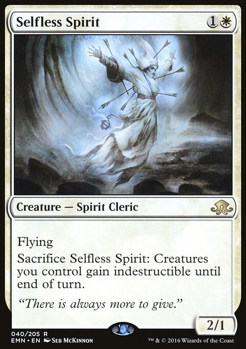 Selfless Spirit - Eldritch Moon #40 - Front