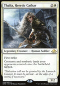 Thalia, Heretic Cathar - Eldritch Moon #46 - Front