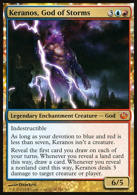 Keranos, God of Storms - Journey into Nyx #151 - Front