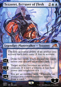 Tezzeret, Betrayer of Flesh - Kamigawa: Neon Dynasty #304 - Front