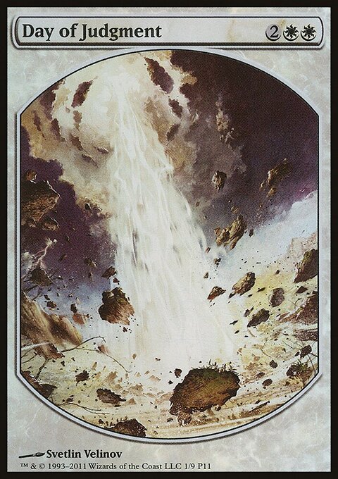 Day of Judgment - Magic Player Rewards 2011 #1 - Front