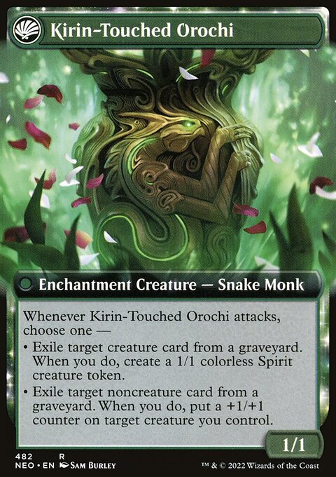 Teachings of the Kirin - Kamigawa: Neon Dynasty #482 - Back