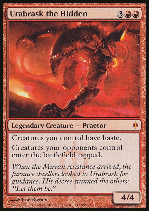 Urabrask the Hidden - New Phyrexia #98 - Front