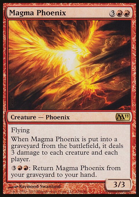 Magma Phoenix - Magic 2011 #150 - Front