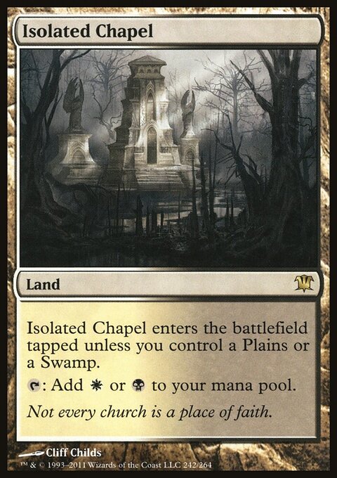 Isolated Chapel - Innistrad #242 - Front