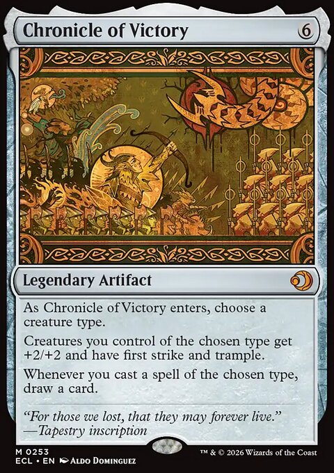 Chronicle of Victory - Lorwyn Eclipsed #253 - Front