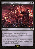 Mandate of Abaddon - Warhammer 40,000 Commander #40 - Front