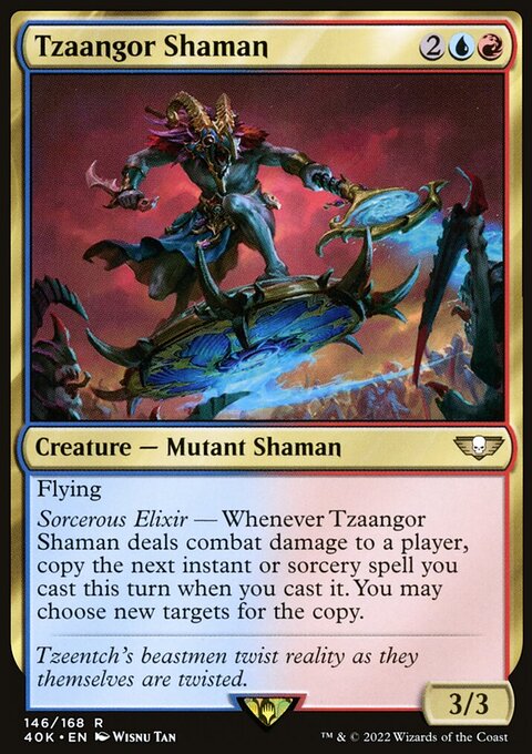Tzaangor Shaman - Warhammer 40,000 Commander #146 - Front