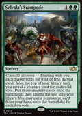 Selvala's Stampede - Tarkir: Dragonstorm Commander #269 - Front