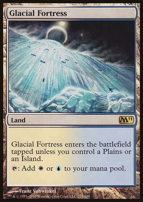 Glacial Fortress - Magic 2011 #225 - Front