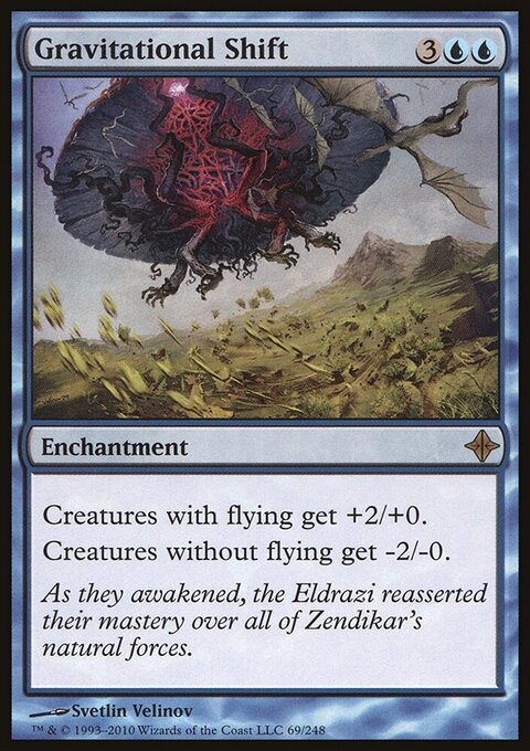 Gravitational Shift - Rise of the Eldrazi #69 - Front