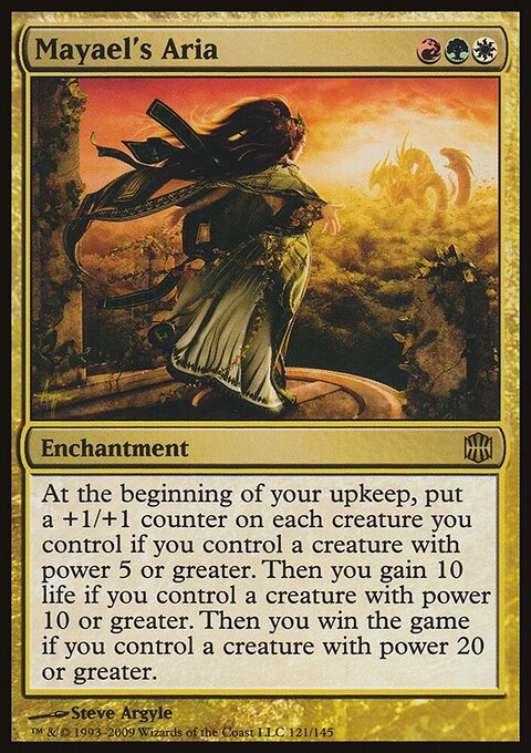 Mayael's Aria - Alara Reborn #121 - Front