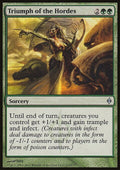 Triumph of the Hordes - New Phyrexia #123 - Front