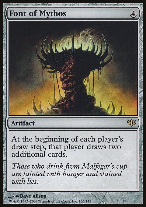 Font of Mythos - Conflux #136 - Front