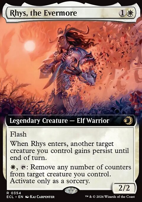 Rhys, the Evermore - Lorwyn Eclipsed #354 - Front