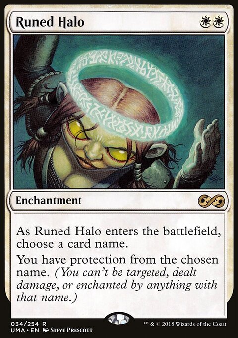 Runed Halo - Ultimate Masters #34 - Front