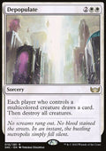 Depopulate - Streets of New Capenna #10 - Front