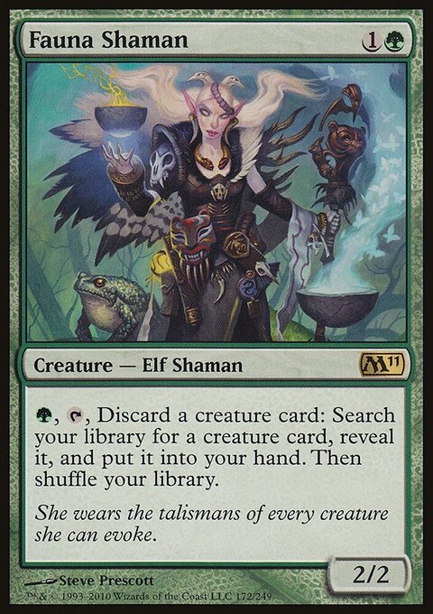 Fauna Shaman - Magic 2011 #172 - Front