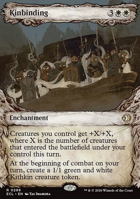 Kinbinding - Lorwyn Eclipsed #299 - Front