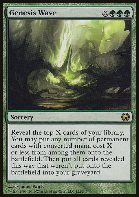 Genesis Wave - Scars of Mirrodin #122 - Front