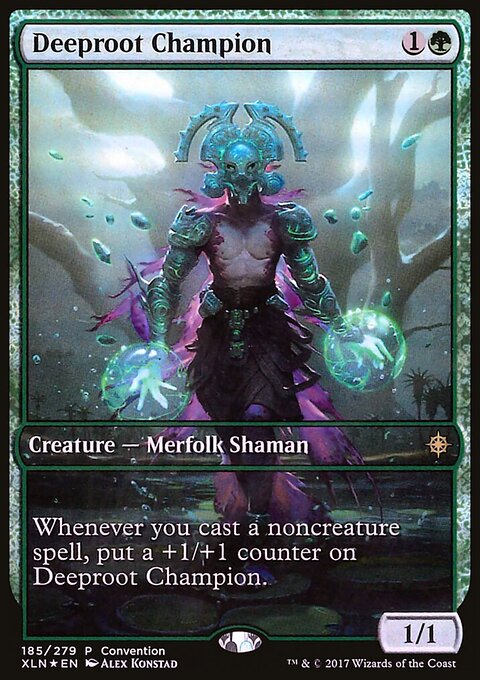Deeproot Champion - Ixalan Promos #185 - Front