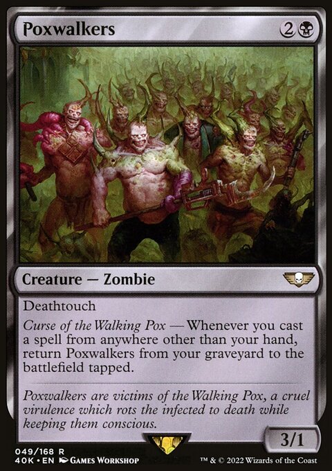 Poxwalkers - Warhammer 40,000 Commander #49 - Front
