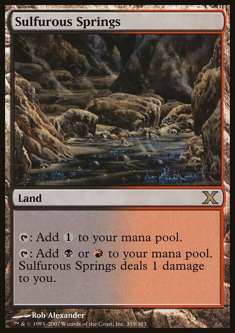 Sulfurous Springs - Tenth Edition #359 - Front