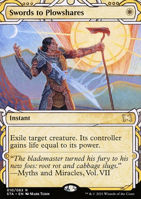 Swords to Plowshares - Strixhaven Mystical Archive #10 - Front