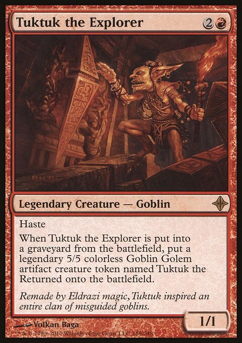 Tuktuk the Explorer - Rise of the Eldrazi #169 - Front