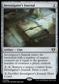 Investigator's Journal - Commander Masters #956 - Front