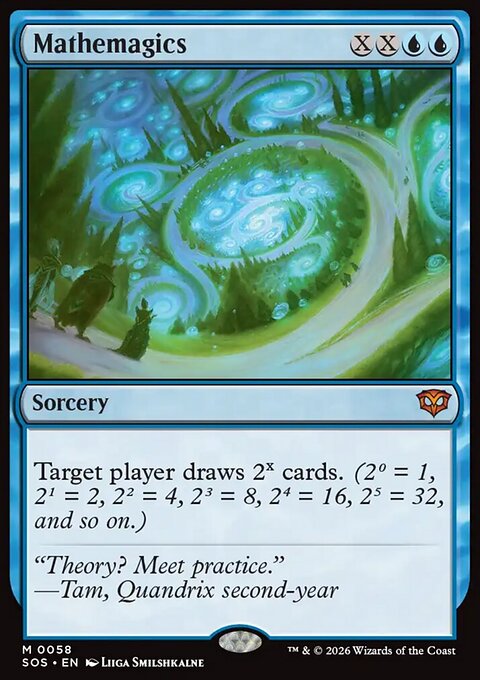 Mathemagics - Secrets of Strixhaven #58 - Front