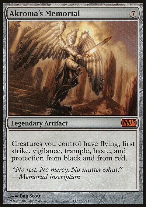 Akroma's Memorial - Magic 2013 #200 - Front