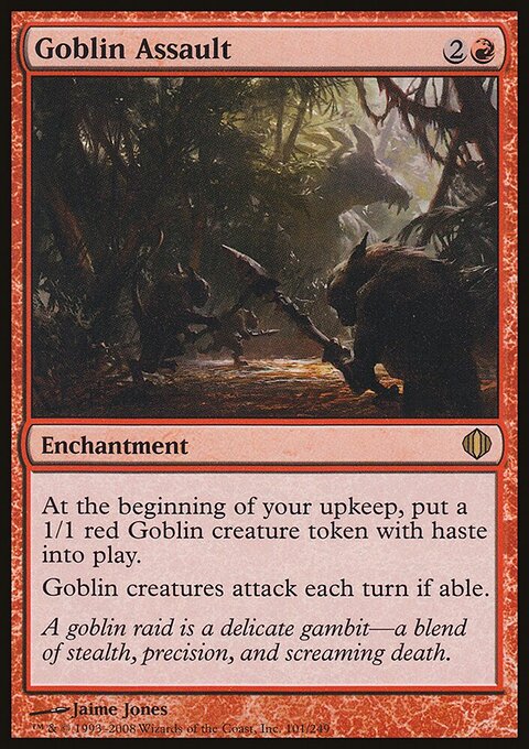 Goblin Assault - Shards of Alara #101 - Front