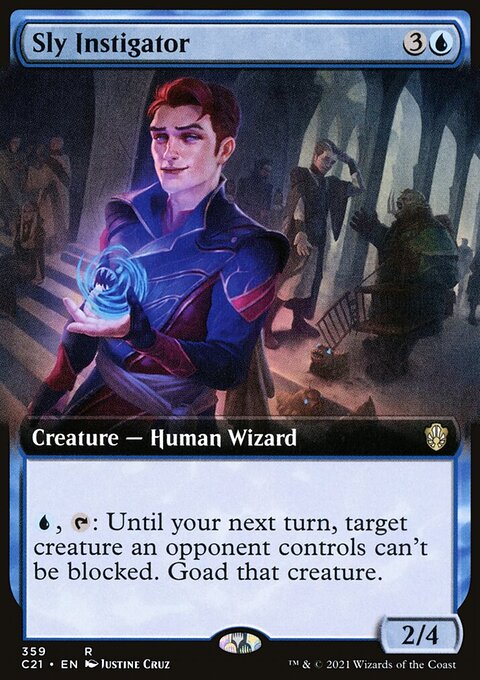 Sly Instigator - Commander 2021 #359 - Front