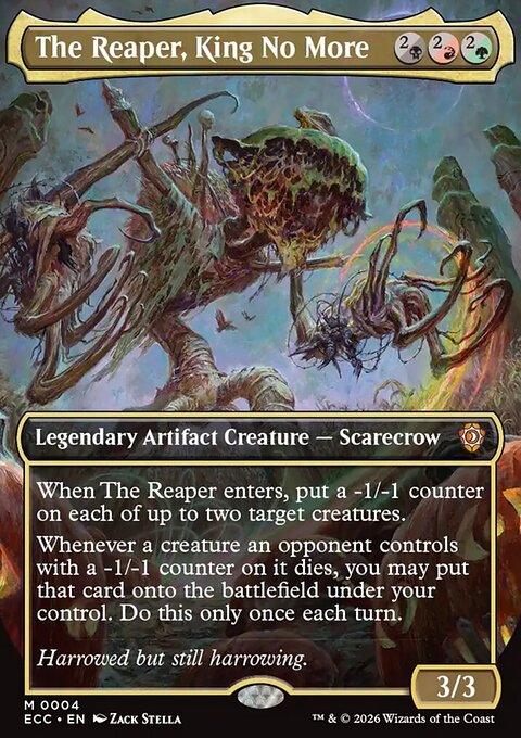 The Reaper, King No More - Lorwyn Eclipsed Commander #4 - Front