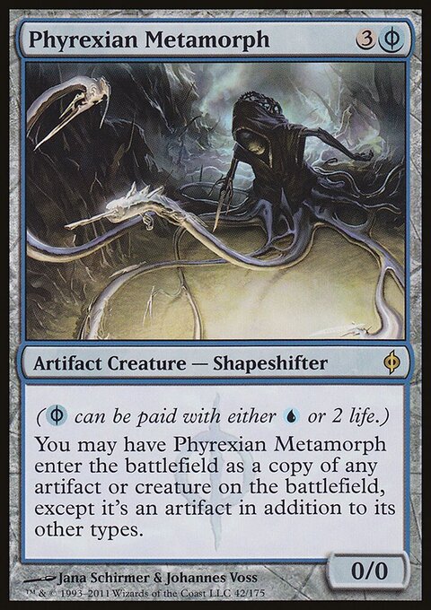 Phyrexian Metamorph - New Phyrexia #42 - Front