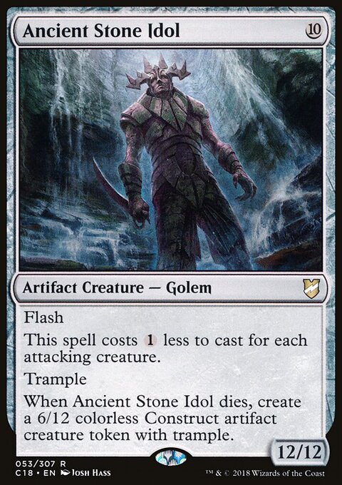Ancient Stone Idol - Commander 2018 #53 - Front