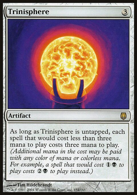 Trinisphere - Darksteel #154 - Front