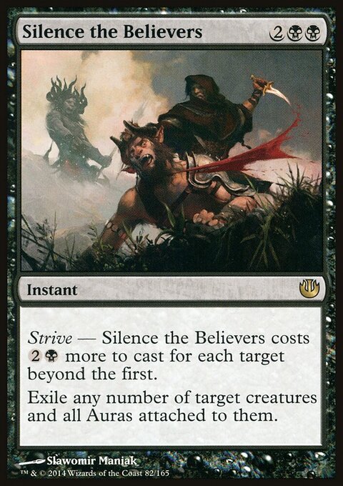 Silence the Believers - Journey into Nyx #82 - Front