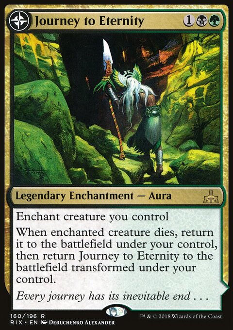 Journey to Eternity - Rivals of Ixalan #160 - Front